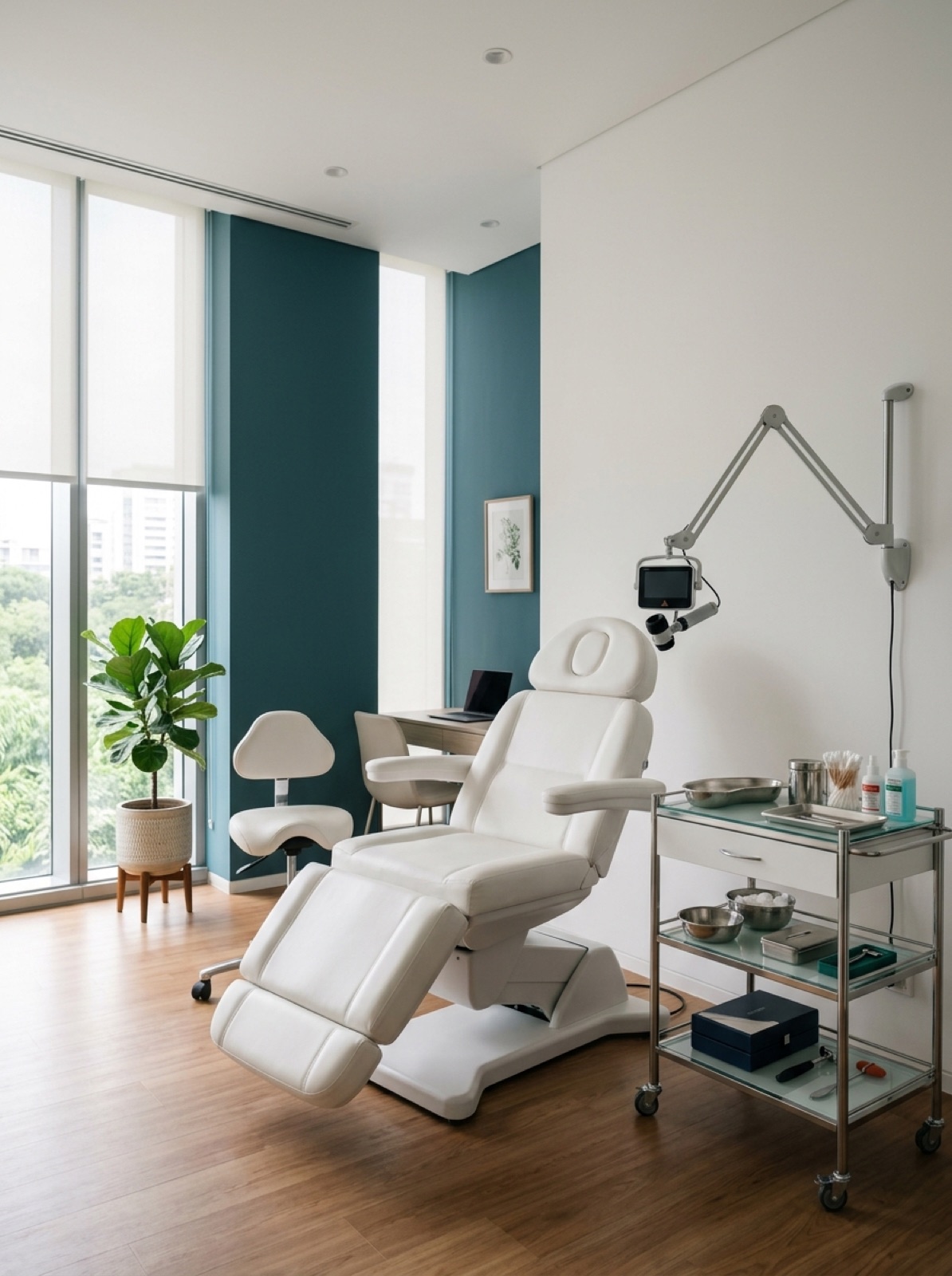 The LuthoDerm consultation room